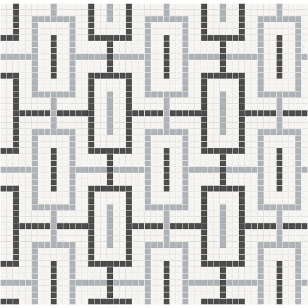 Anatolia - Soho Porcelain - Chain Pattern Mosaic - Dawn Blend Matte For Discount