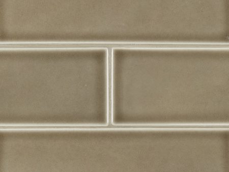 MSI - Highland Park - 4 in. x 12 in. Artisan Taupe Subway Tile Online now