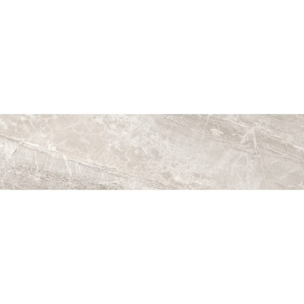 Anatolia Mayfair 3 in. x 12 in. HD Porcelain Bullnose - Stella Argento (Matte) on Sale