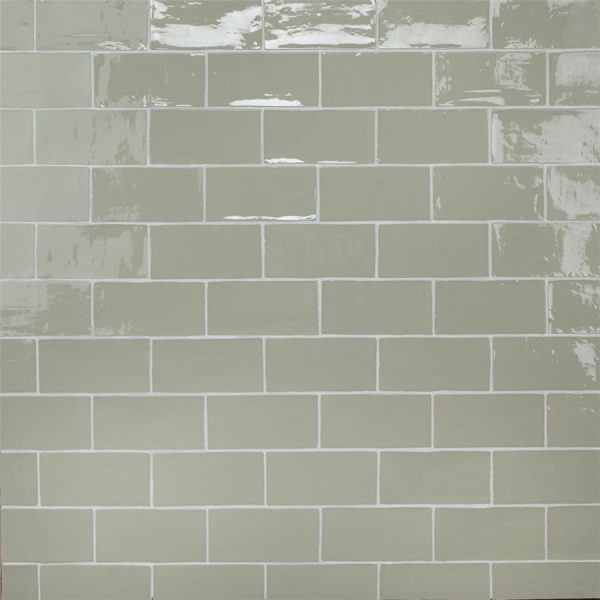 SomerTile - Chester 3  x 6  Subway Tile - Sage For Cheap