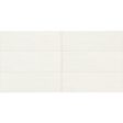 Tesoro - Maiolica 4 in. x 12 in. Ceramic Wall Tile - Latte Fashion