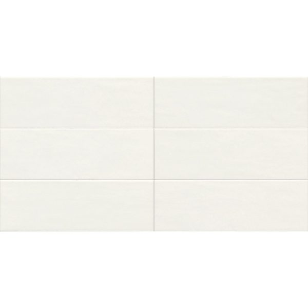 Tesoro - Maiolica 4 in. x 12 in. Ceramic Wall Tile - Latte Fashion