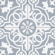 Bellagio Tile - Amalfi Coast 8  x 8  Tile - Teal Doily Cheap