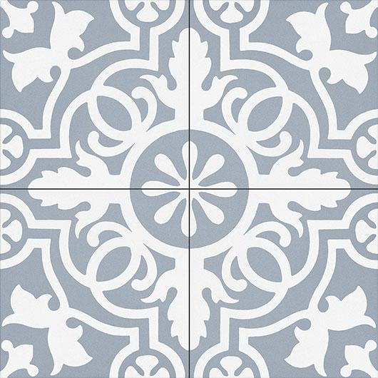 Bellagio Tile - Amalfi Coast 8  x 8  Tile - Teal Doily Cheap