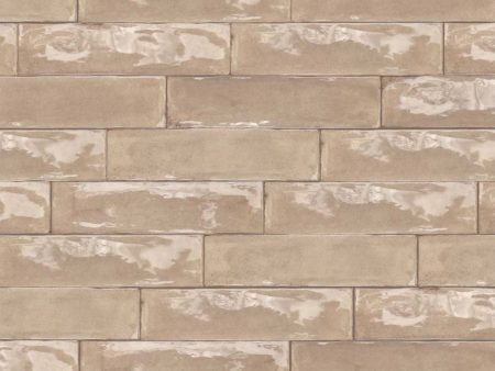 Topcu - Ondine 3 in. x 12 in Wall Tile - Fawn Online Hot Sale