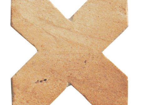 Soci Tile - Terra Cotta Series - 6  x 6  Wall Tile - Cross Fire Fashion