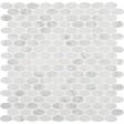 Daltile - Carrara White Oval Mosaic - Polished Online