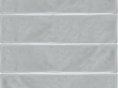 Anatolia - Marlow 3 in. x 12 in. Glazed Ceramic Tile - Smoke Glossy For Cheap