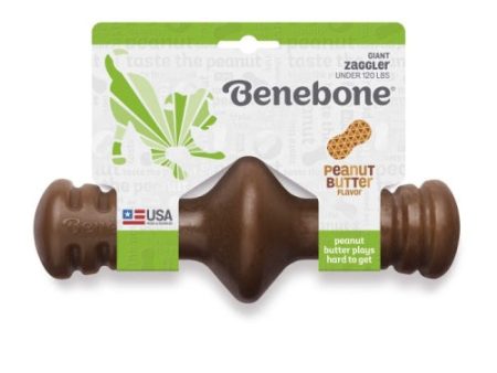 Benebone Giant Peanut Zaggler 1 Each by Benebone Llc For Discount