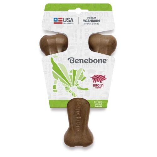 Benebeone Medium Bacon Wishbone 1 Each by Benebone Llc Hot on Sale