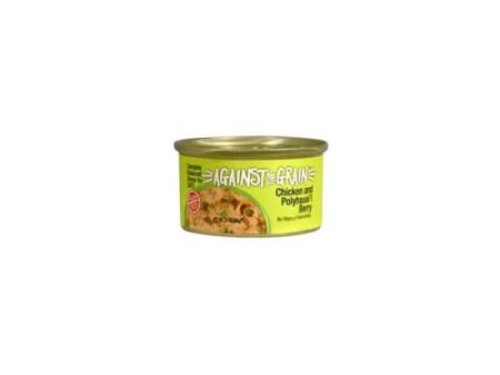 Against The Grain Chicken & Polyhauai I Berry Dinner For Cats 2.8 Oz (Case of 24) by Evangers Against the Grain Online Sale