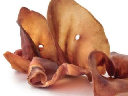 Supercan Pig Ears 100 Piece by Supercan Bullysticks Online Hot Sale